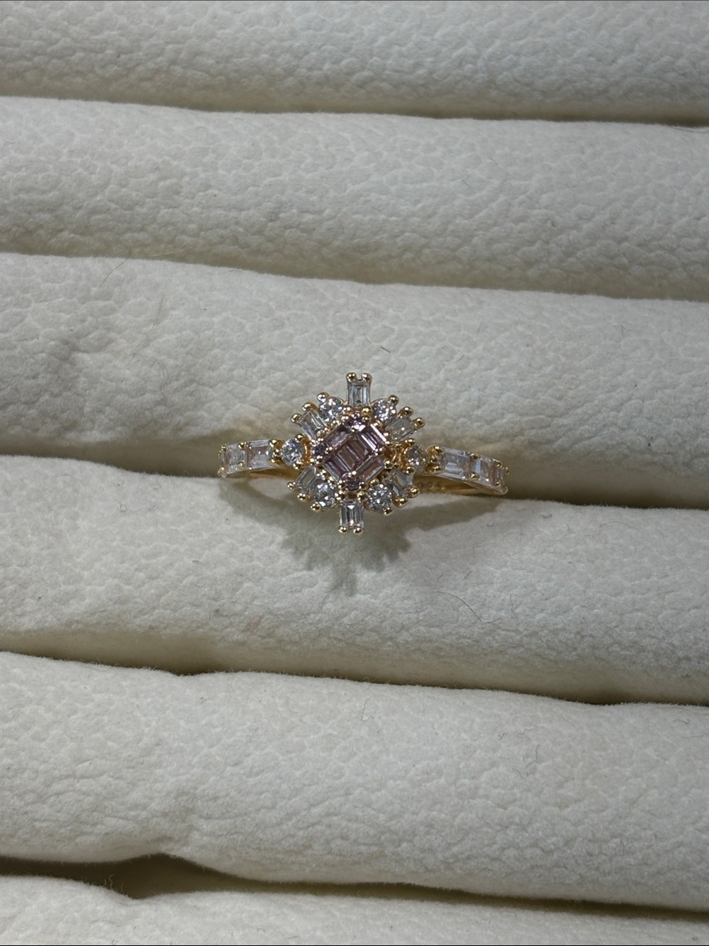 Constellation Shimmer Sterling Club Ring by Bomb Party size 6